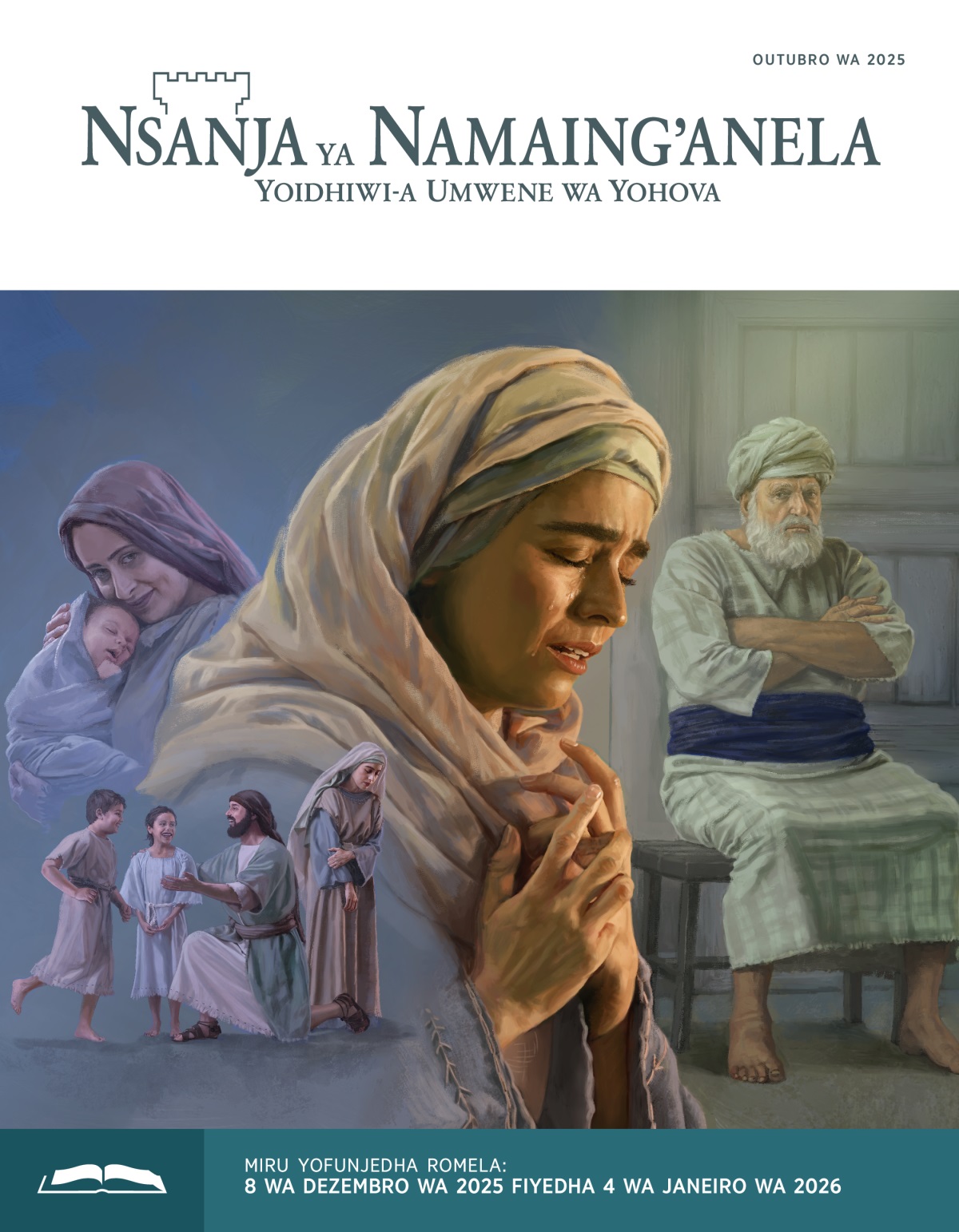 Viruthiruthi vyothene vambo-ive: 1. Ana aing’ananga kundu mosukwala vevo Elikana vawaredha liye naa-imee ambili. 2. Penina angatukunle mwanee mandhani atheelanga. 3. Ana alanga wu alobelanga. 4. Ndimuwa waalimbo velela sembe Eli angakathide mopwaseya aing’ananga Ana.