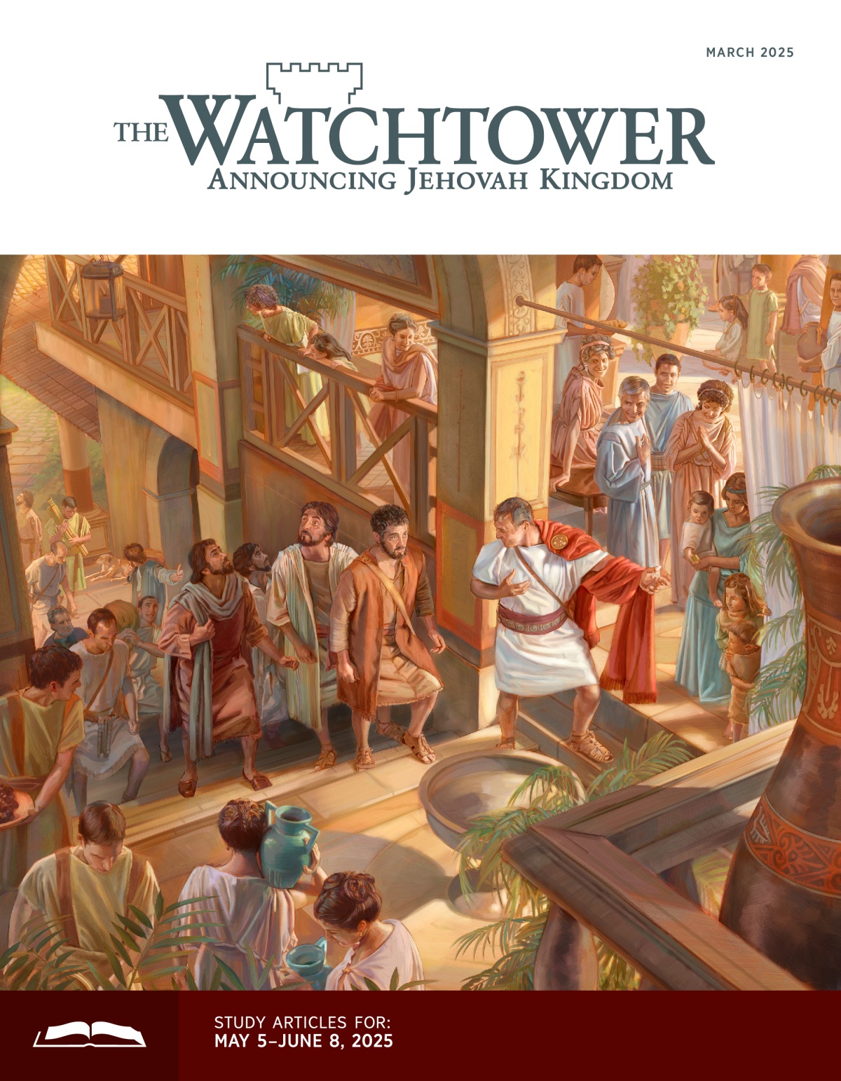 Cornelius carrying Peter and his friend dem in one room upstairs.