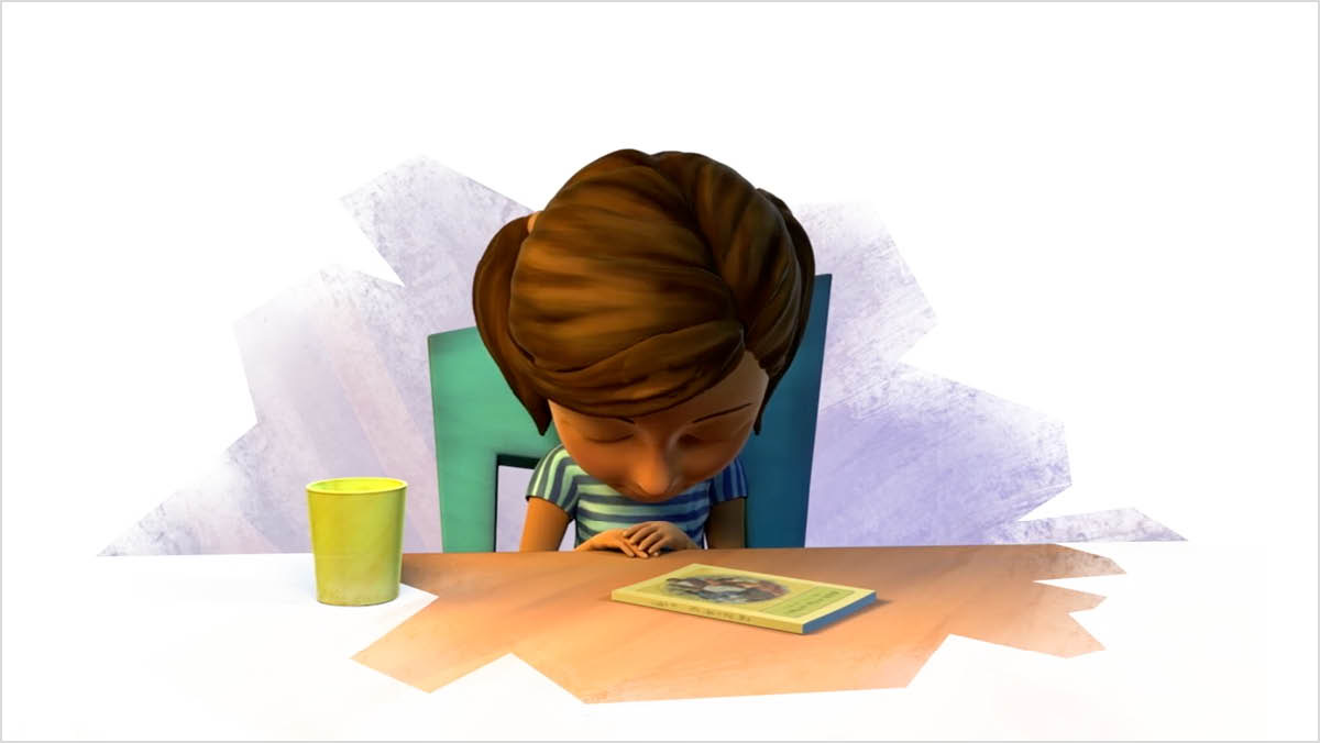 The video “Become Jehovah’s Friend—Pray Anytime.”