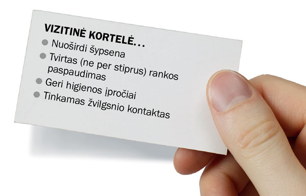 Vizitinė kortelė
