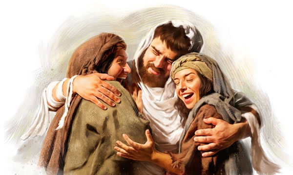 Lazaro okwako Maritha gi Maria