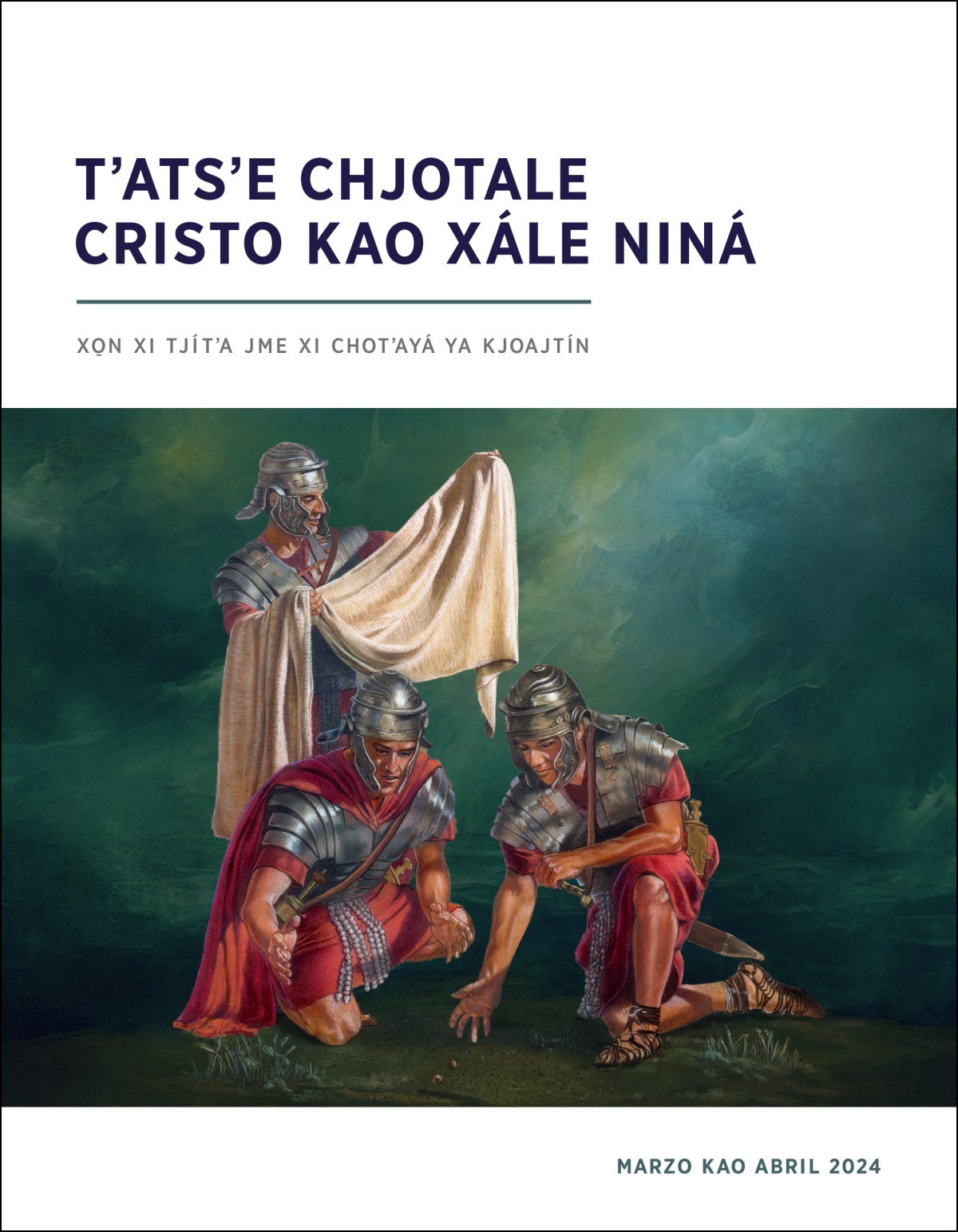 Jngo sondado romano xi tíkotʼa najñole Jesús. Kʼoa xi ngijao sískákao najñole Jesús nga skoe̱ ʼyáni xi kuinjele.