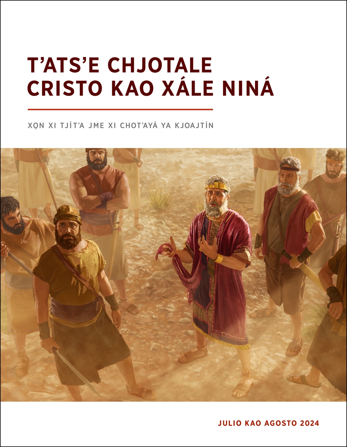Je rey Saúl yaa séjna ngabasenle jña tjío chjotakjoajchánle tínchja kʼoa tibakó jña kititjon najño xi yʼakjá.