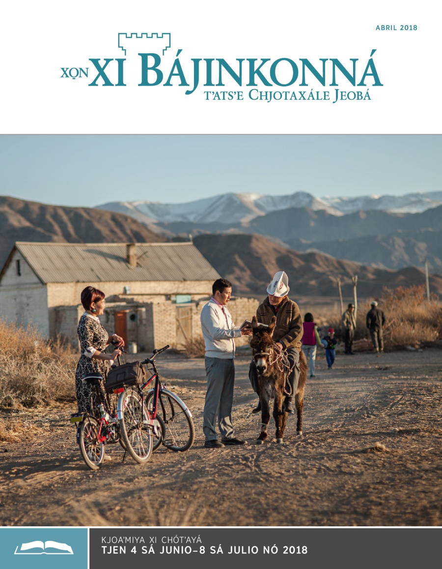 Xo̱n xi Bájinkonná, sá abril nó 2018