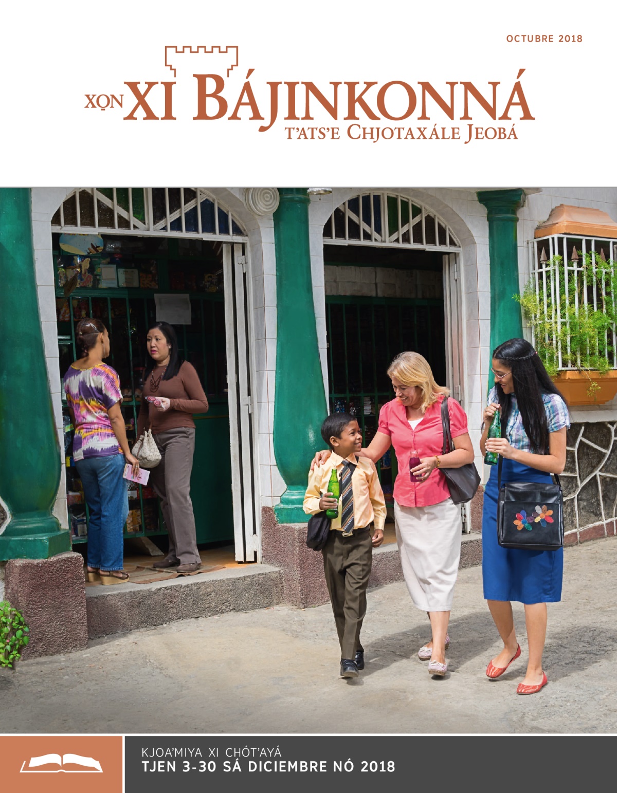 Xo̱n xi Bájinkonná, sá octubre nó 2018