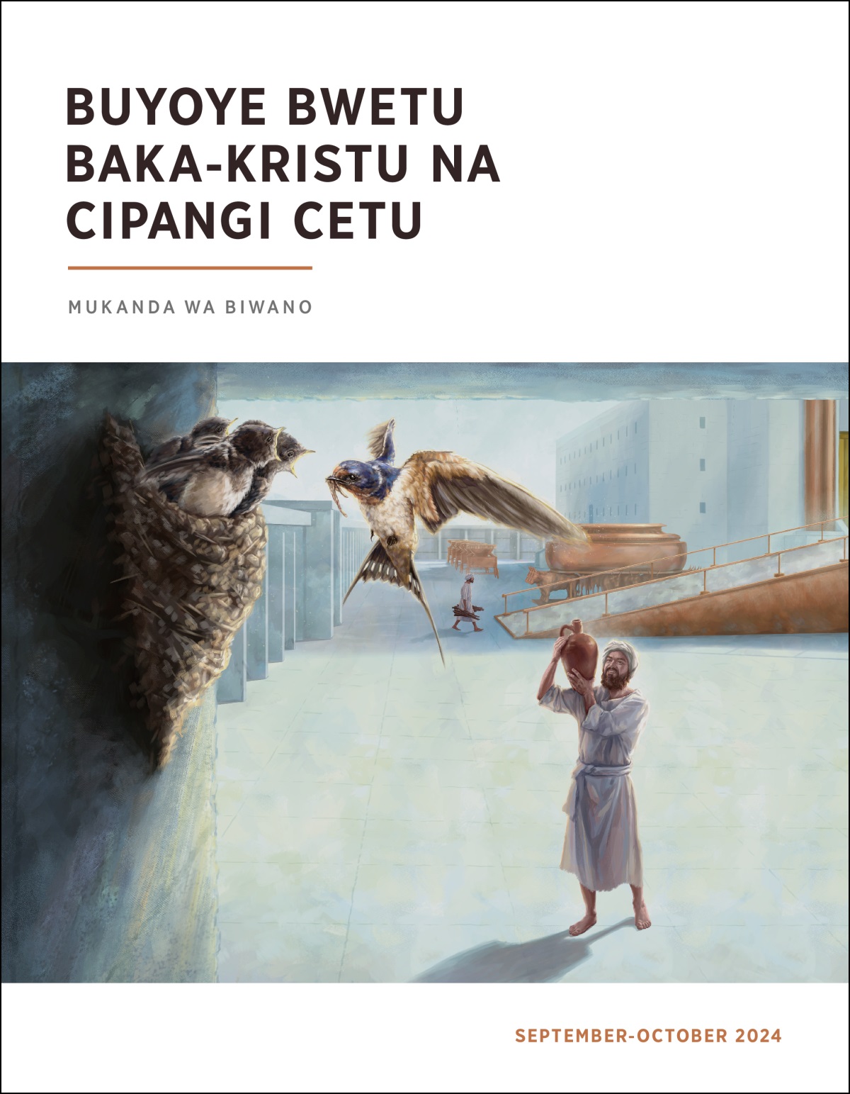 Umo wa bana ba Kola ali na kukenga lishwa lya kambyasa lije lili mu cipango ca tempele.