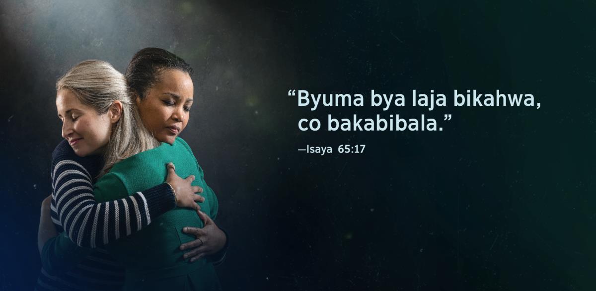 Majwi ali ku mukanda wa Isaya 65:17 aje endeka ngwawo “Byuma bya laja bikahwa, co bakabibala” ali kuyehi na bandokazi babali baje banalibumbateya, co banashubuluka.