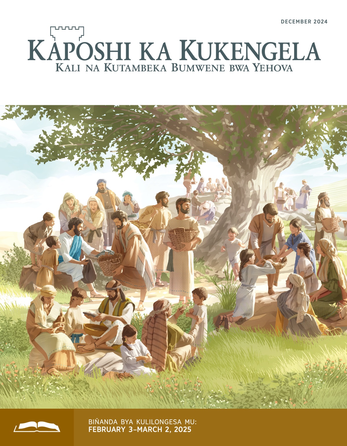 Yesu ali na kwana makende na bisi kuli bandongesi. Bandongesi bali na kwana byakulya ku mbunga ya banu na ku banike babandondo.