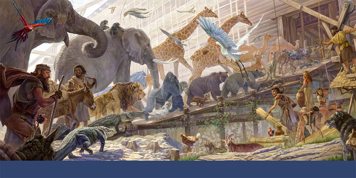 Noé mëdë fyamilyë dyajtëkëdë jëyujk animal etsë jeˈxy pëky mä ja arkë