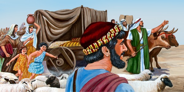 José myëgaˈaxëty ets ja fyamilyëty nyëjkxtë tsënaabyë Egipto