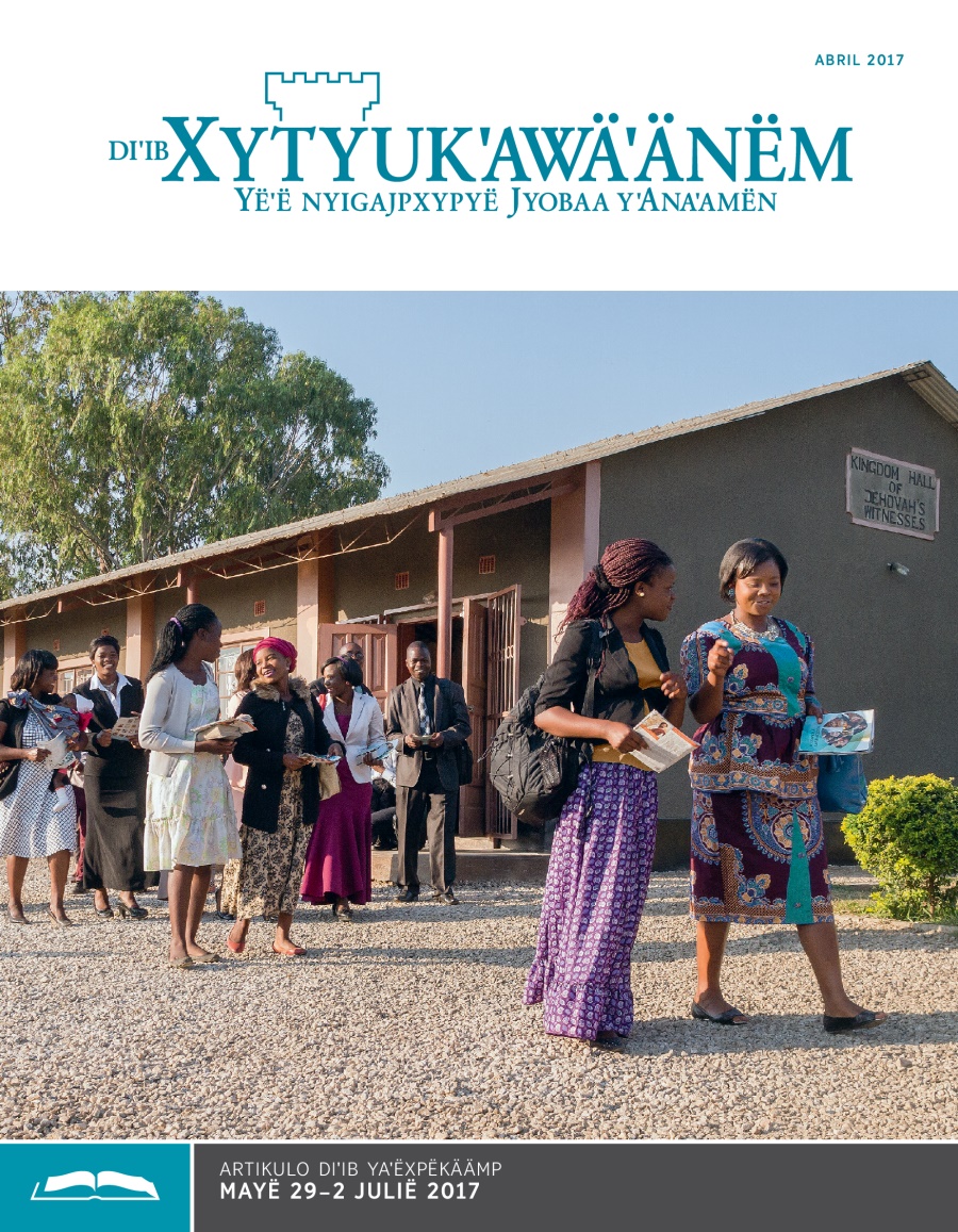 Diˈib miimp mä nyiˈak Diˈib Xytyukˈawäˈänëm abril 2017