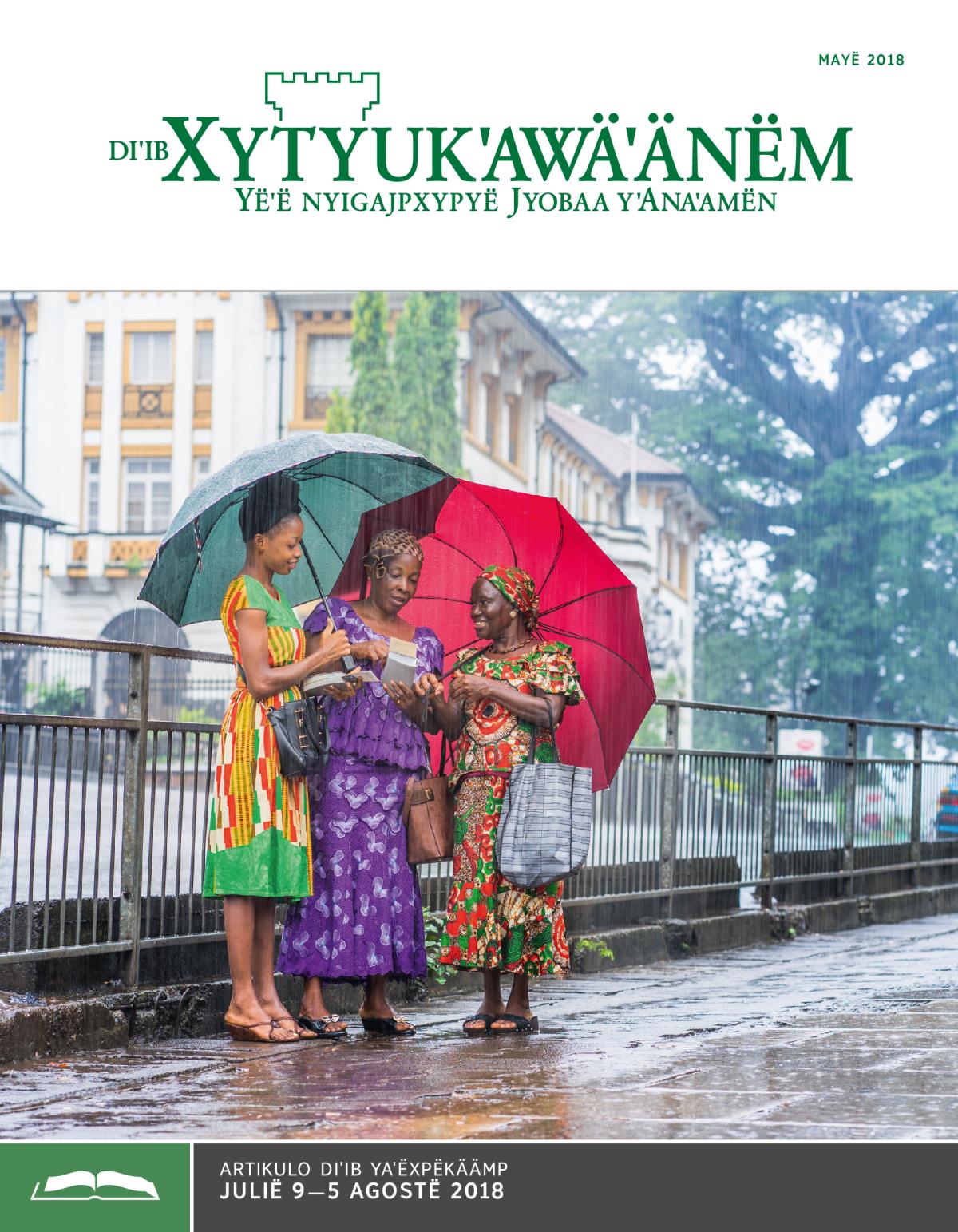 Diˈib xytyukˈawäˈänëm mayë 2018