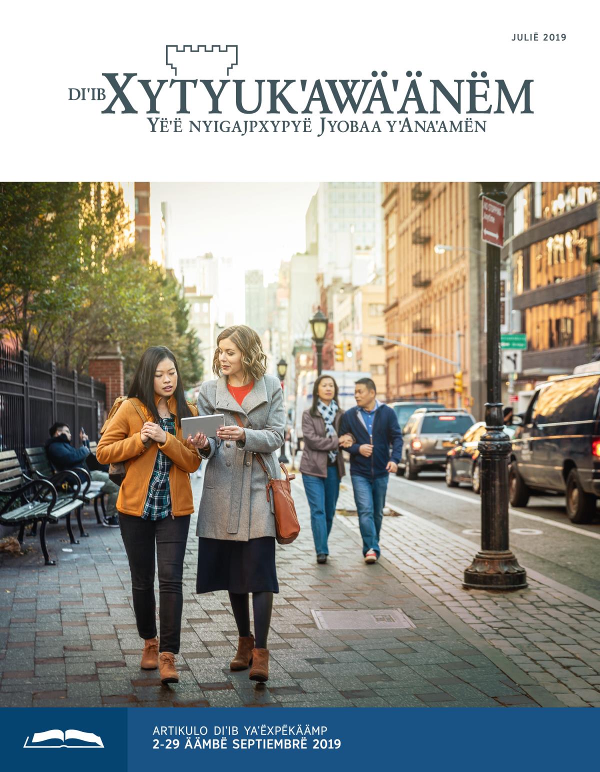 Diˈib Xytyukˈawäˈänëm julië 2019