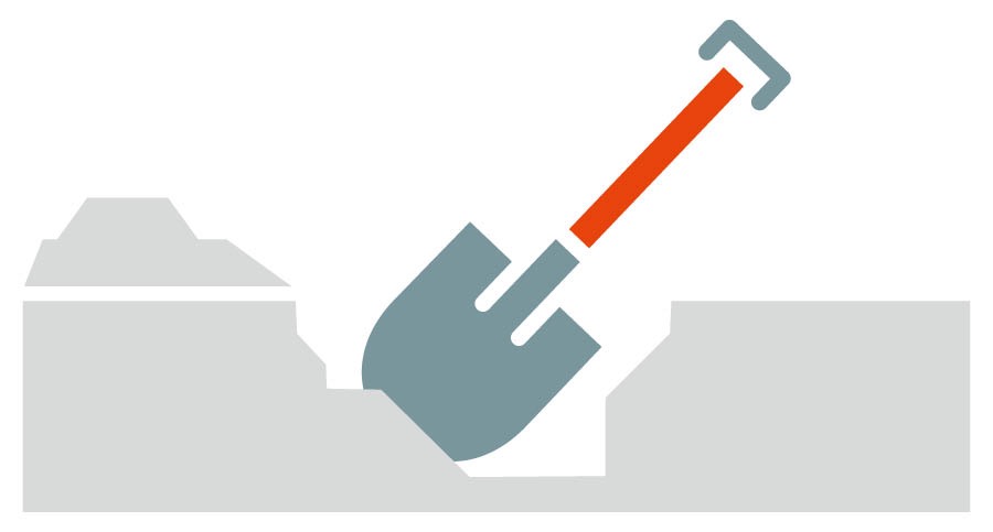 Shovel bona tano mirona Icon-na