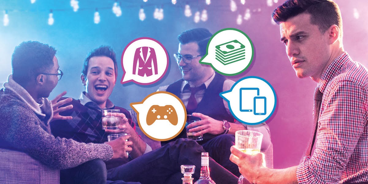 Enn frer pe pran enn ver avek bann koleg travay dan enn landrwa ki rilax apre travay. Li trakase kan li tande ki bann kitsoz ki interes bannla se bann kitsoz kouma linz, video game, kas, ek bann laparey elektronik.