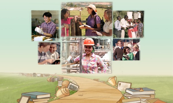 1. Jehovah’s Witnesses using their youth to achieve spiritual goals; 2. A path cleared of obstacles