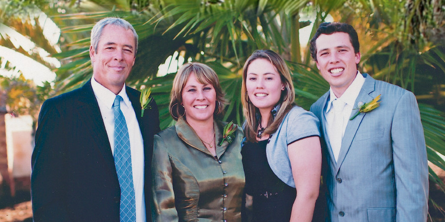 Geoffrey and Janice Williams; Kevin and Chloe Williams