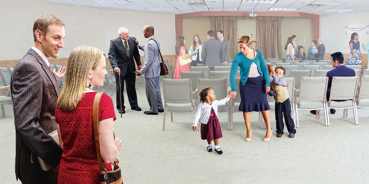 Enn koup remark sertin dan kongregasion ki bizin led