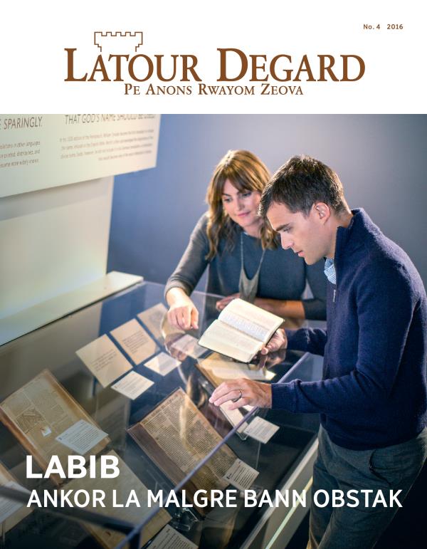 Magazinn Latour Degard No. 4 2016 | Labib—Ankor La Malgre Bann Obstak