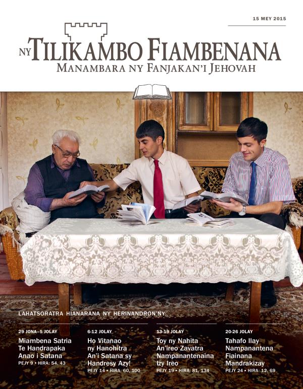 Fonon’ny Tilikambo Fiambenana Gazety Fianarana, 15 Mey 2015