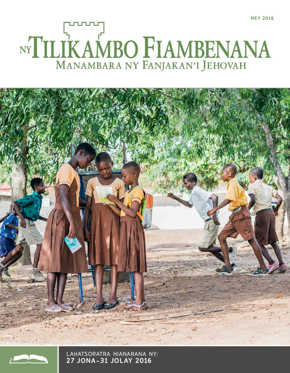 Ny Tilikambo Fiambenana Gazety Fianarana, Mey 2016