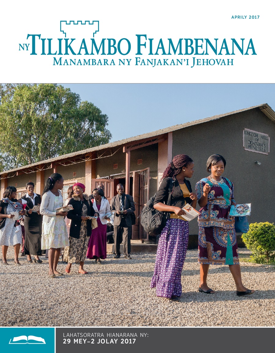 Ny Tilikambo Fiambenana Gazety Fianarana, Aprily 2017