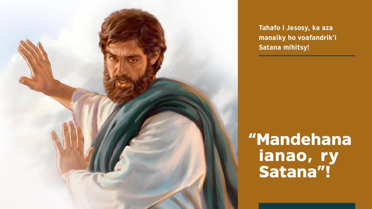 Jesosy mandroaka an’i Satana