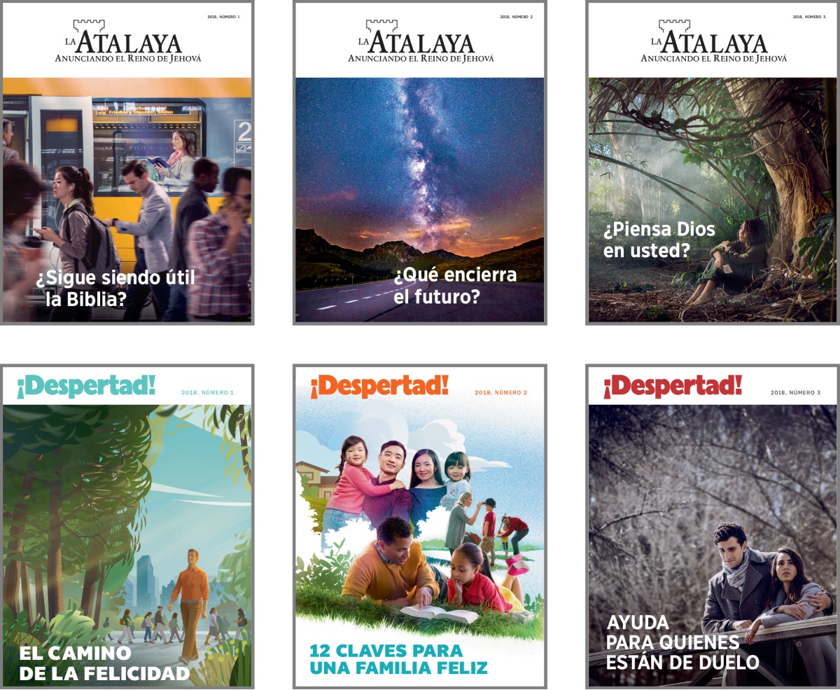 Lilka nani: 2018 manka ‘La Atalaya’ bara ‘¡Despertad!’ wauhkataya mawan ra taki ulbanka lalka nani. 1. ‘¿Sigue siendo útil la Biblia?’ 2. ‘¿Qué encierra el futuro?’ 3. ‘¿Piensa Dios en usted?’ 4. ‘El camino de la felicidad’ 5. ‘12 claves para una familia feliz’ 6. ‘Ayuda para quienes están de duelo’