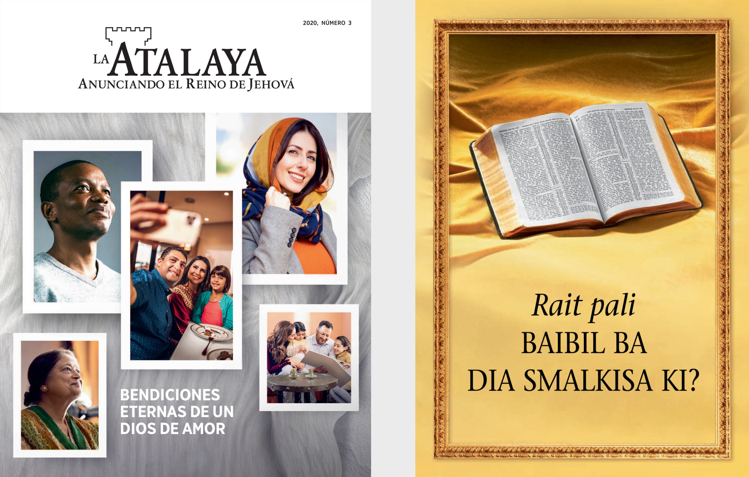Rait pali Baibil ba dia smalkisa ki? bukka ba bara La Atalaya número 3 del 2020.