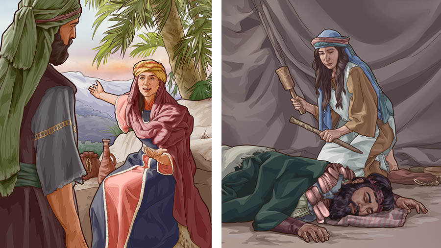 Lilka nani: 1. Prapit Débora sila dusa kum mununhtara iwi ba Barac kupia bukisa Gâd uplika nani ra hilp munbia. 2. Jael amar tara kum bara tint watla playka tasba ra bapi dusa kum wal Sísara lamara sa, bara Sísara ba swapan pali yapi sa.