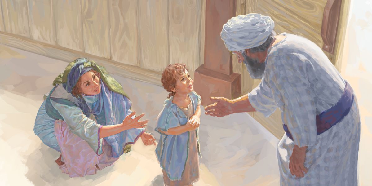 A Ann sẽn tall a Sãmwɛll n wa sɛk-roogẽ wã, n wilgd-a a Eli
