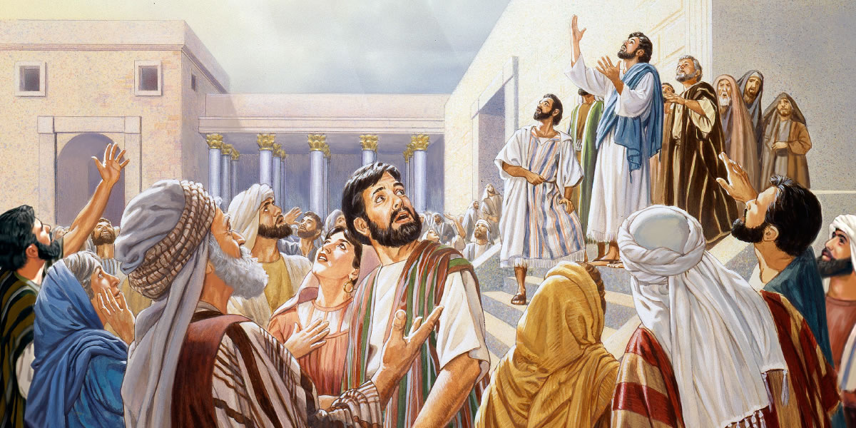 Yesus berkata, “Ya Bapa, muliakanlah nama-Mu,” dan orang Yahudi mendengar suara Tuhan dari syurga