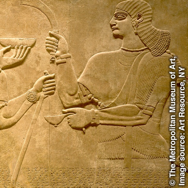 Ukiran sida-sida oleh orang Assyria