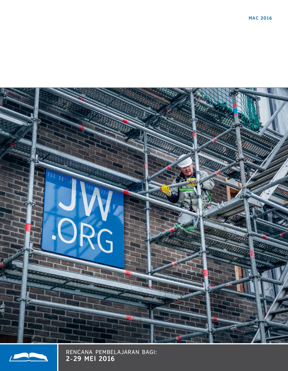 Papan tanda JW.ORG dipaparkan pada Dewan Perjumpaan Wijnegem di Belgium