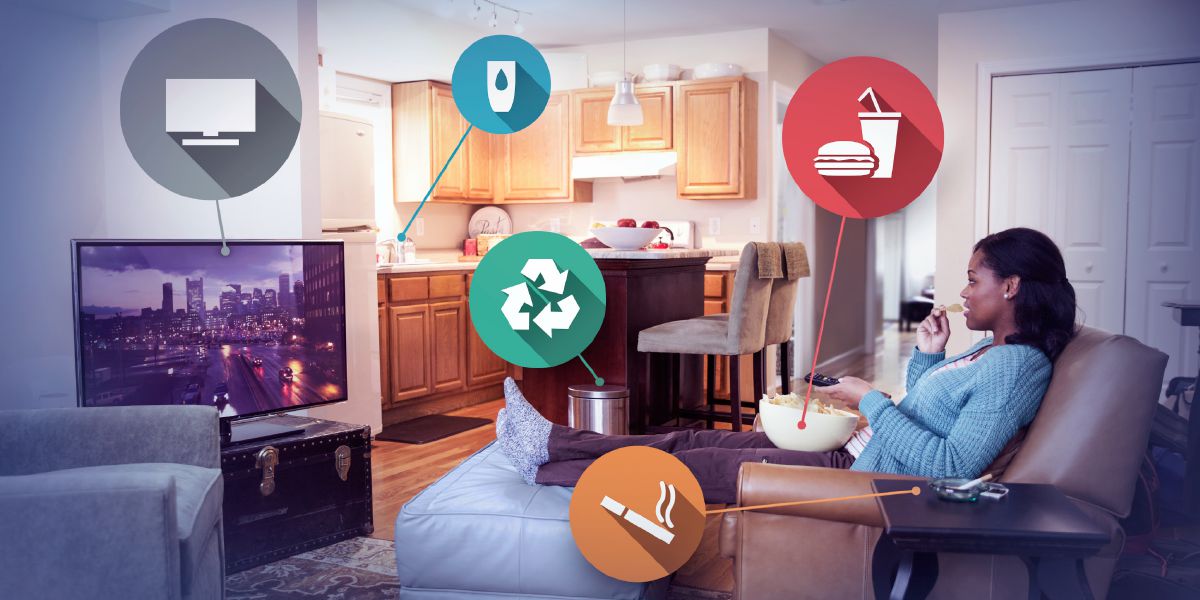 Mara tara t-​televixin u tiekol ikel mhux sustanzjuż