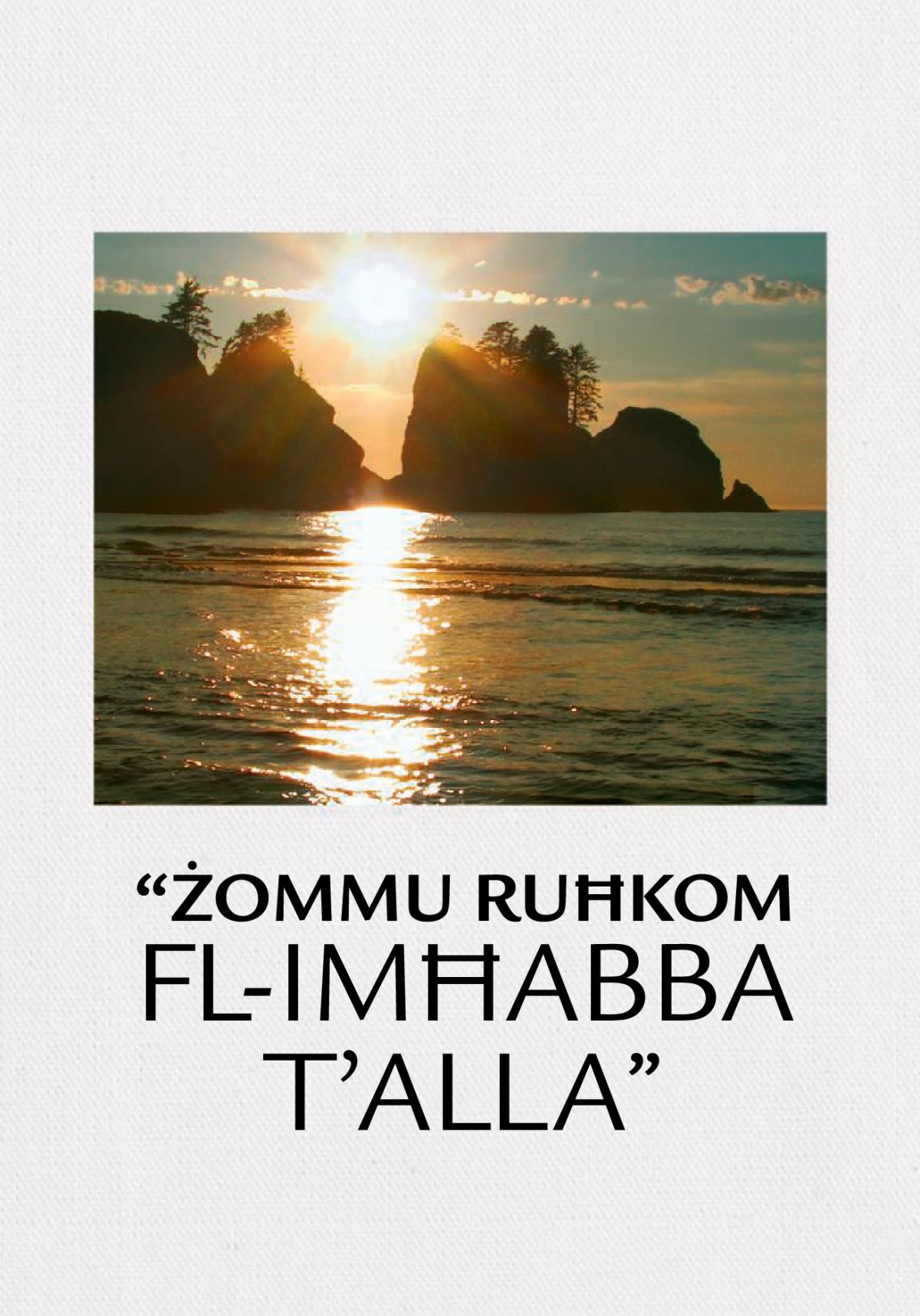 “Żommu Ruħkom fl-Imħabba t’Alla”