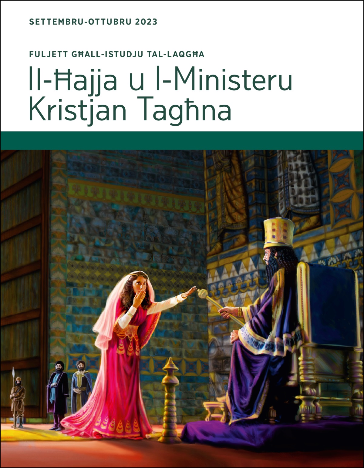 Fuljett għall-Istudju tal-Laqgħa—Il-Ħajja u l-Ministeru Kristjan Tagħna, Settembru-Ottubru 2023.