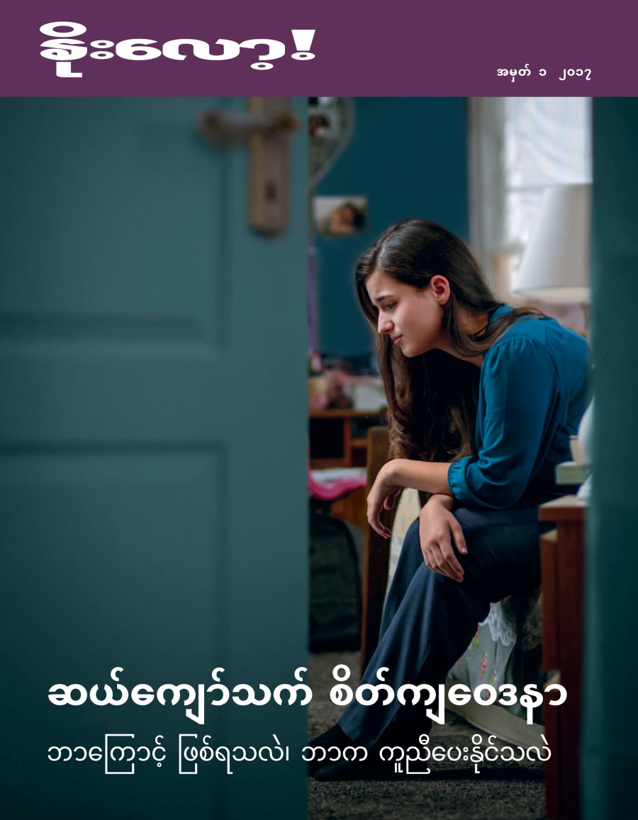 နိုးလော့! အမှတ် ၁ ၂၀၁၇ | ဆယ်ကျော်သက်တို့ရဲ့ စိတ်ကျဝေဒနာ​—⁠ဘာကြောင့်ဖြစ်ရတာလဲ၊ ဘာက ကူညီပေးနိုင်သလဲ