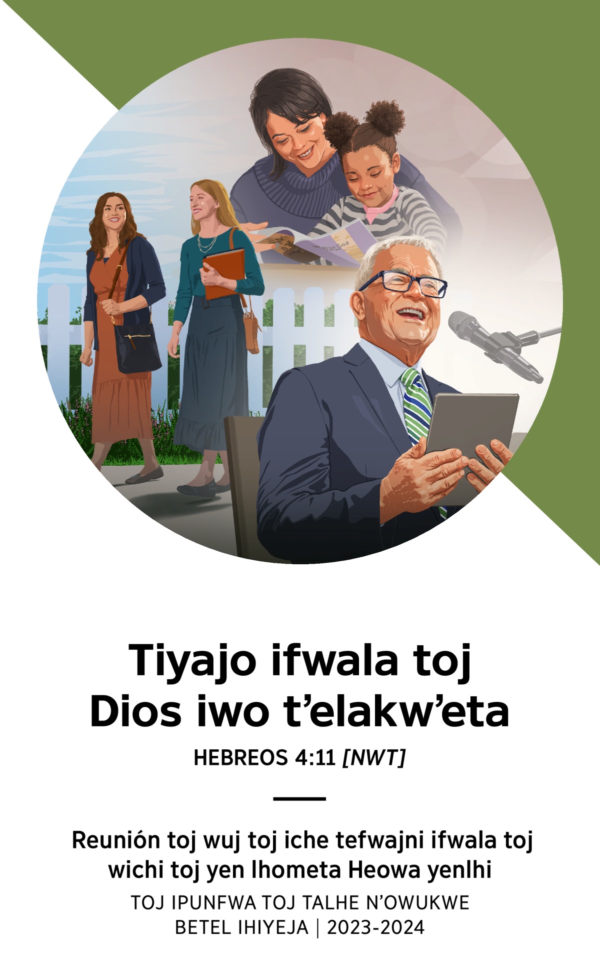 Reunión toj wuj toj iche tefwajni ifwala toj ipunfwa toj talhe Nʼowukwe Betel ihiyeja laka programa 2023-2024