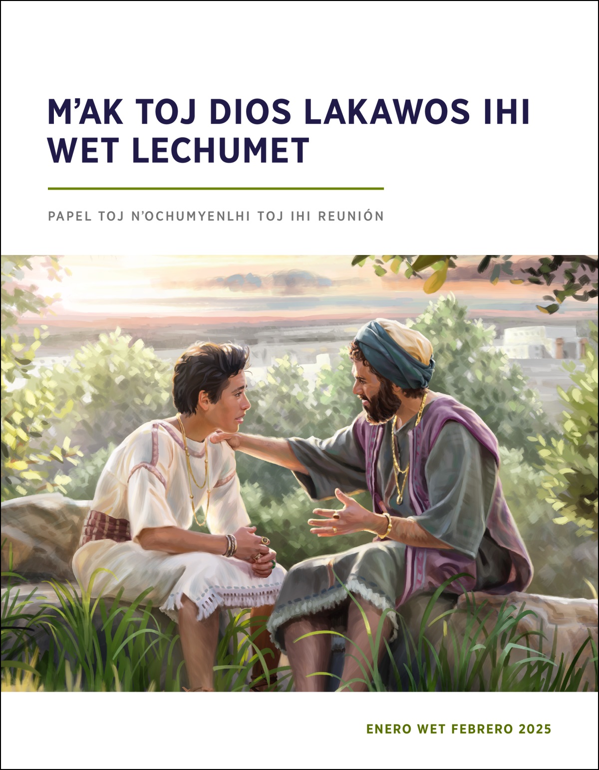 Niyat Salomón taypha lhayʼe lhos, ifwenho nʼofwonyajay.