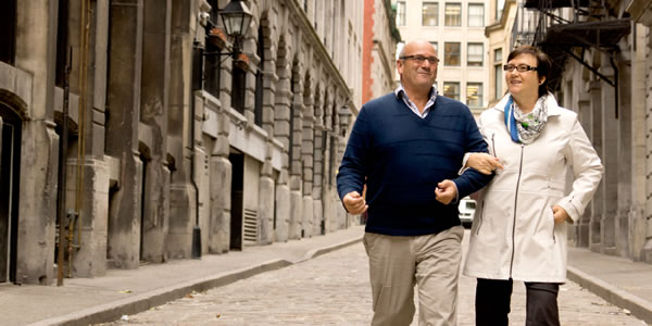Normand Pelletier e a sua esposa hoje