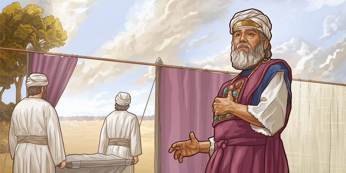 ǀGapiprister Aaronni ge ai-ommi tabernakeli dib tawa mâ. Aronni ǀgam ǃgâsaga ge Nadab tsî Abihu hâkha di sorode dani hâ, haib ai tents ǃauga.