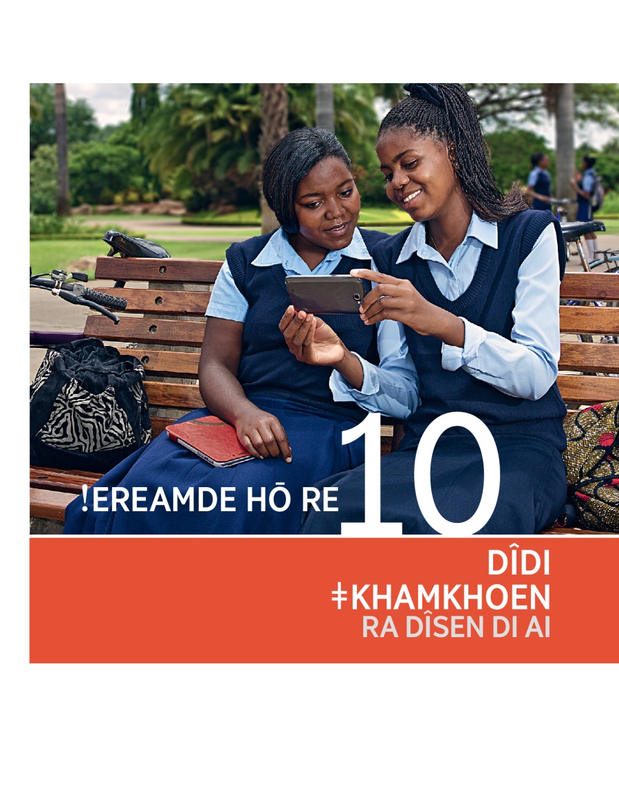 ǃEreamde hō re 10 dîdi ǂkhamkhoen ra dîsen di ai 