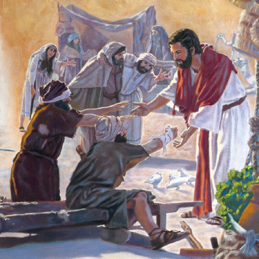 Yesu olola mavoko linga a kuate vavezi na ku va kanguisa