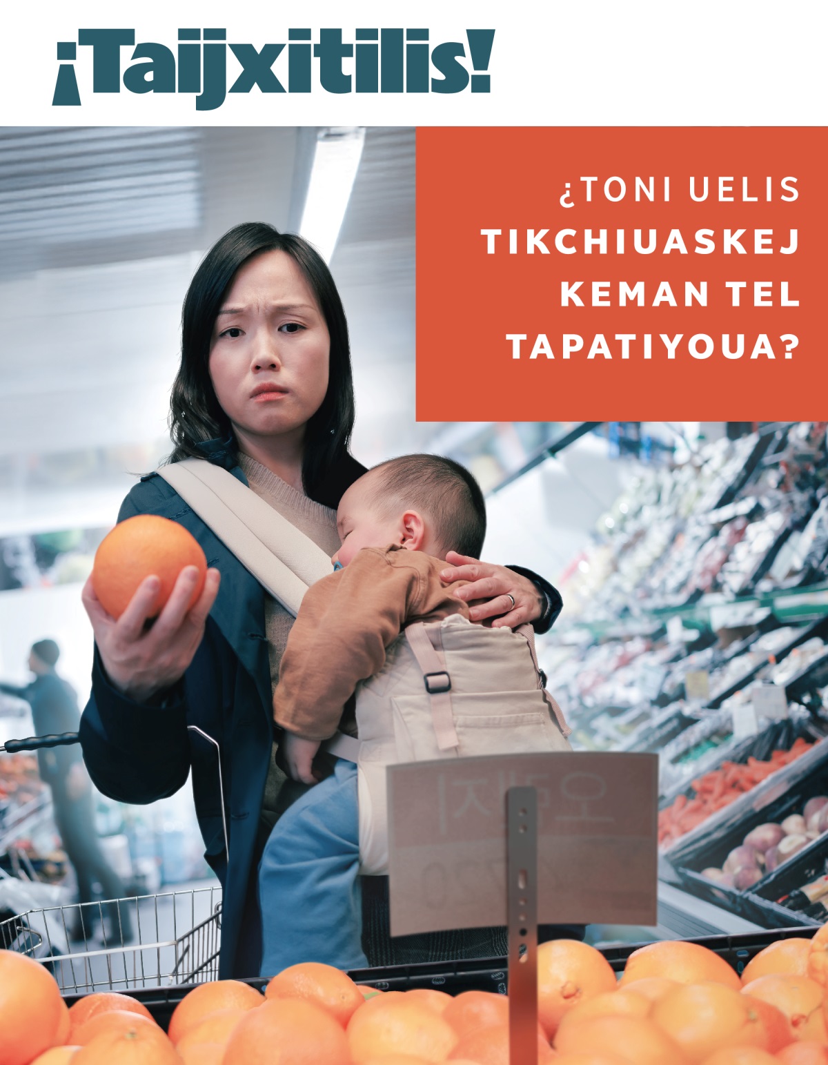 Itech se tienda, se siuatsin akin kimamajtok ikonetsin akin kochtok kitekipachoua maj tel patiyoj xokot.
