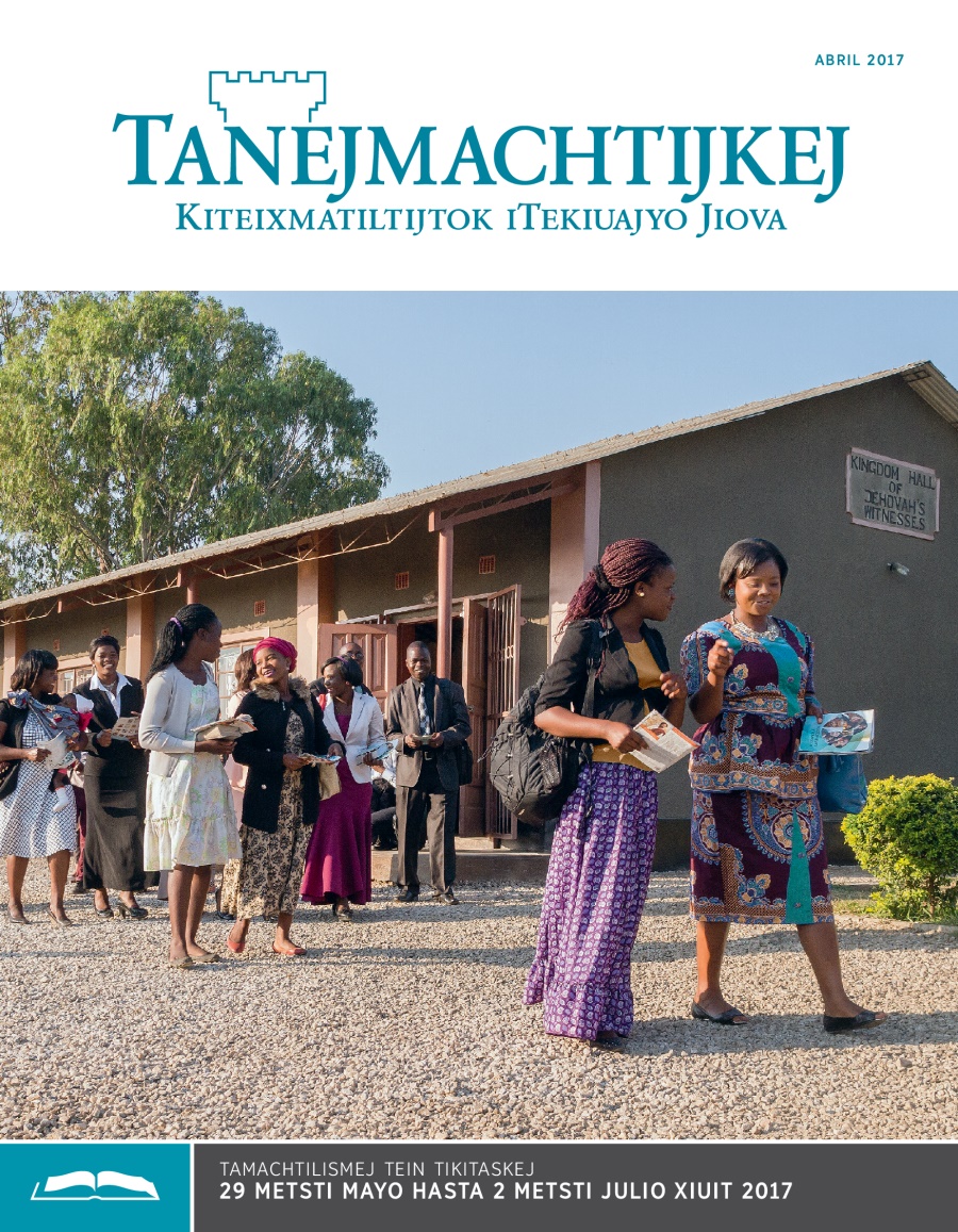 Tanejmachtijkej (tein ika timomachtiaj), abril 2017