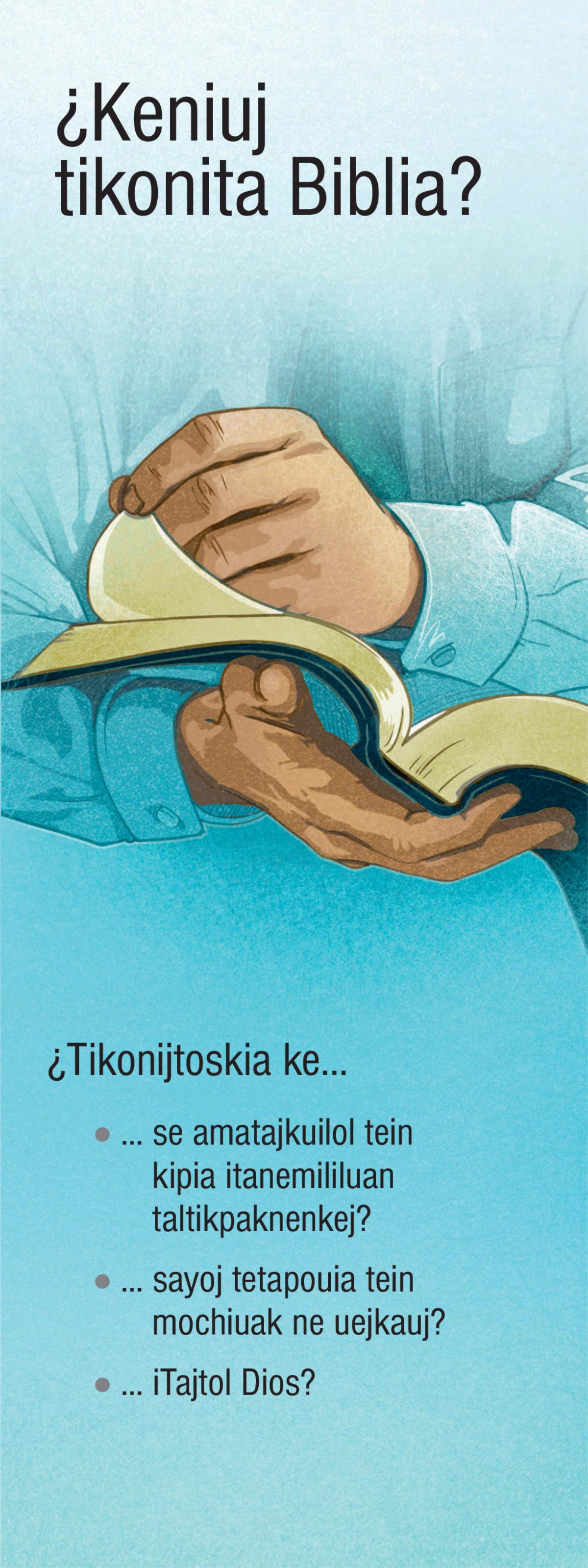 ¿Keniuj tikonita Biblia?