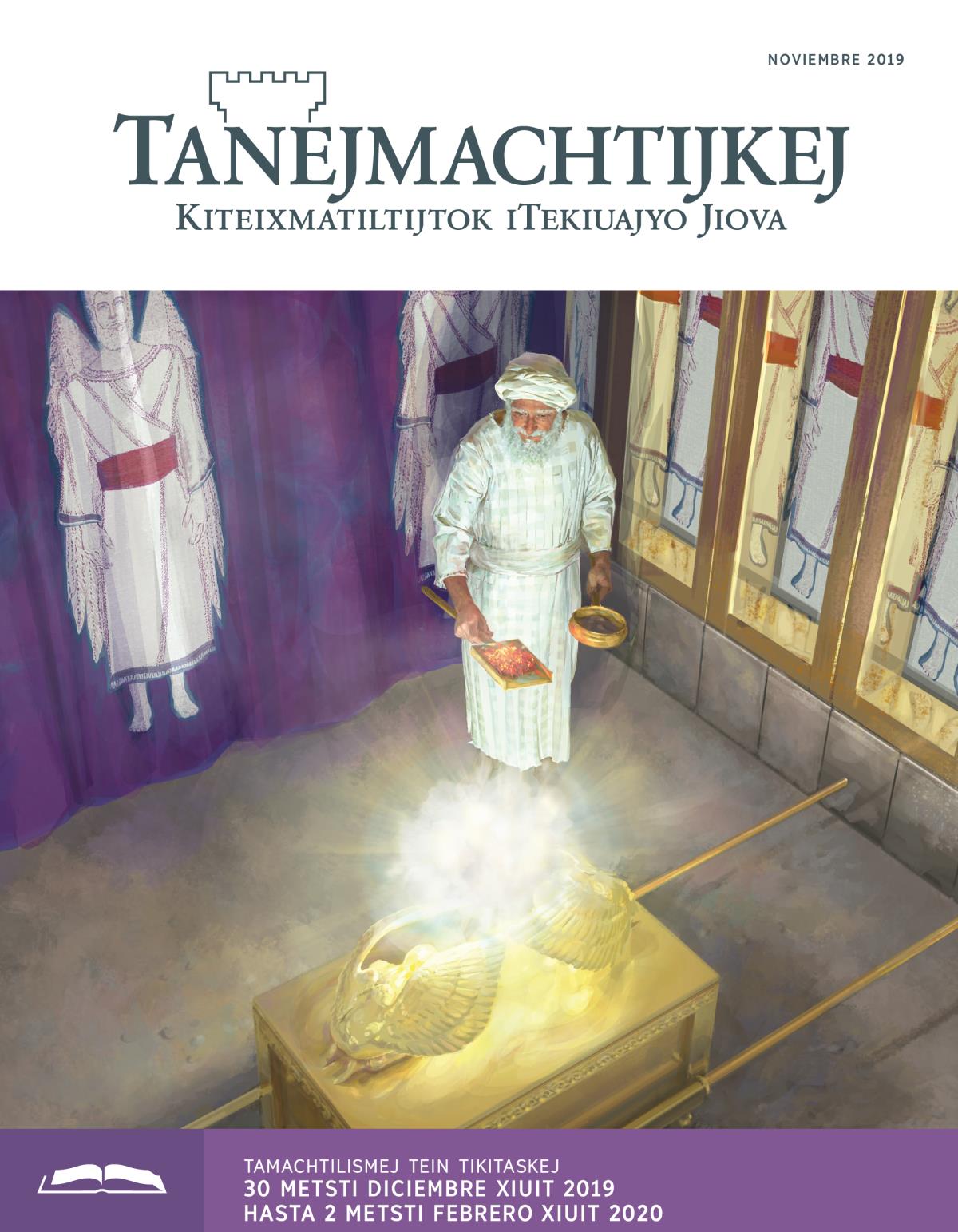 Tanejmachtijkej (tein ika timomachtiaj), noviembre xiuit 2019