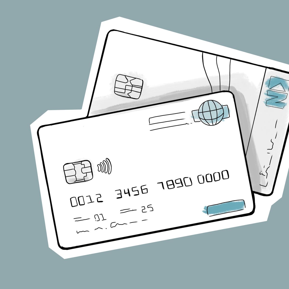 Tarjetas.