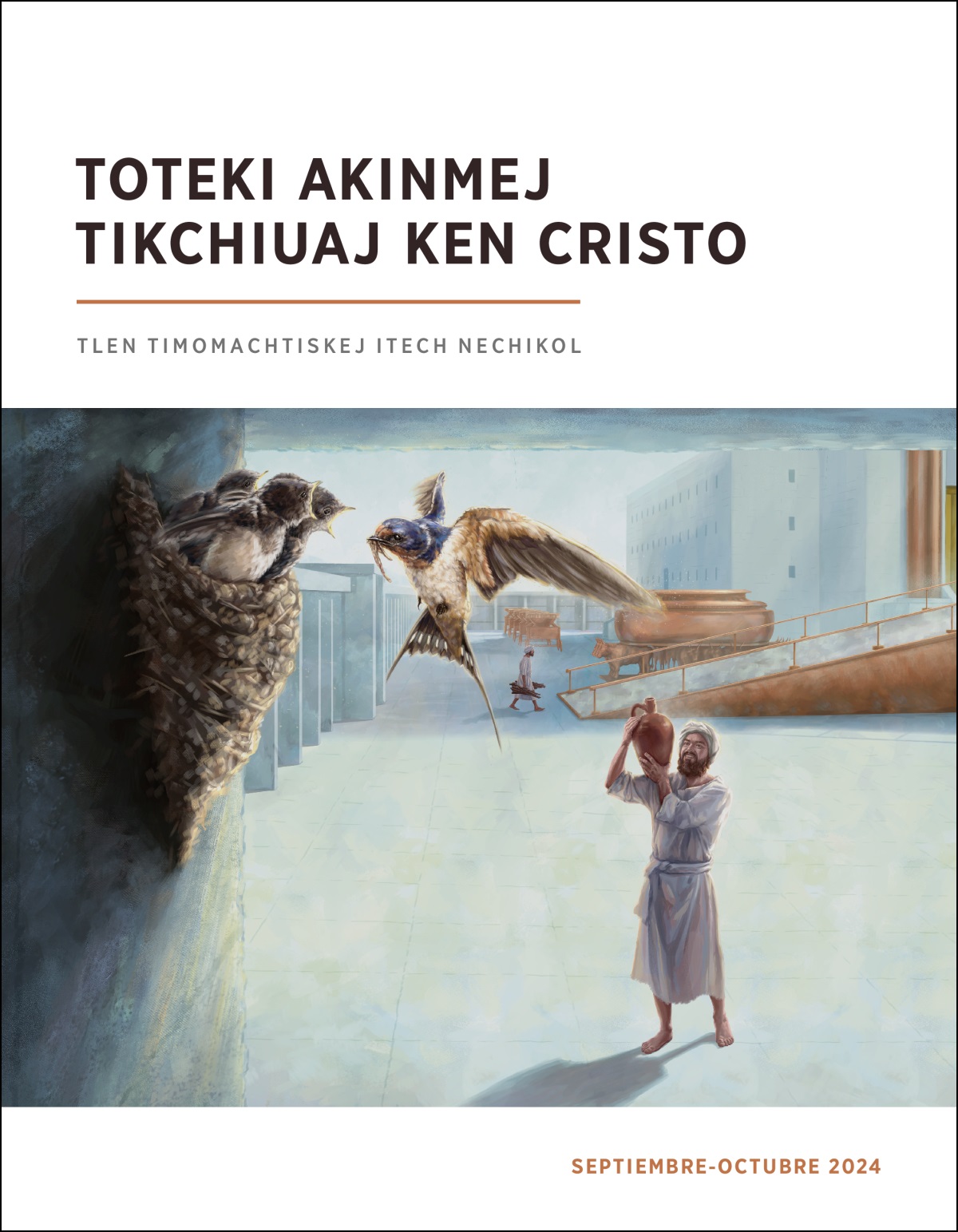 Itech templo mota se ikone Coré kitok itepajsol golondrina uan kinekiskia ompa mokauas ijkon ken non golondrina.